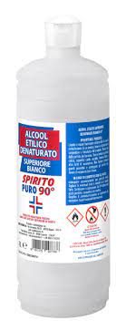 ALCOOL Denaturato 1000ml Bianco 90MD